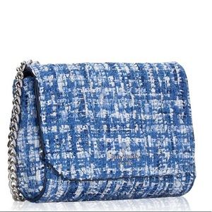 Kate Spade Mini Emelyn Briar Lane Quilted Tweed in Blue Multi